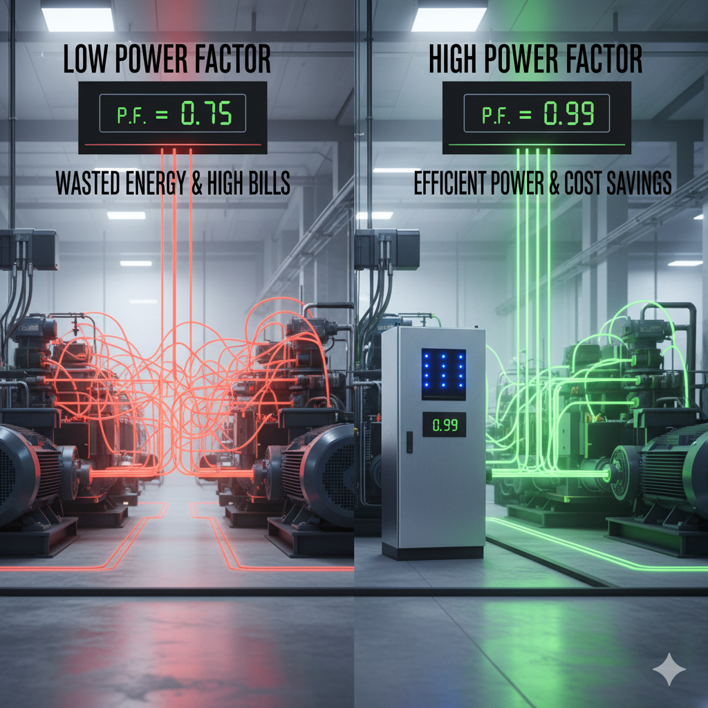 P.F.C. – לא רק ראשי תיבות! למה המפעל שלכם צריך. תיקון מקדם הספק? 🤔⚡️