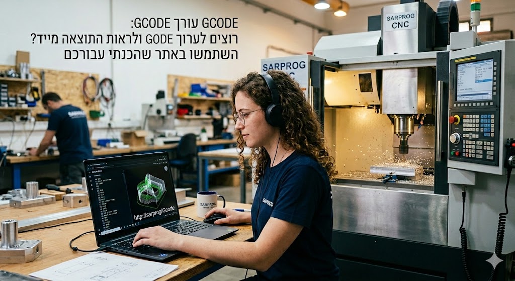 עריכת GCODE