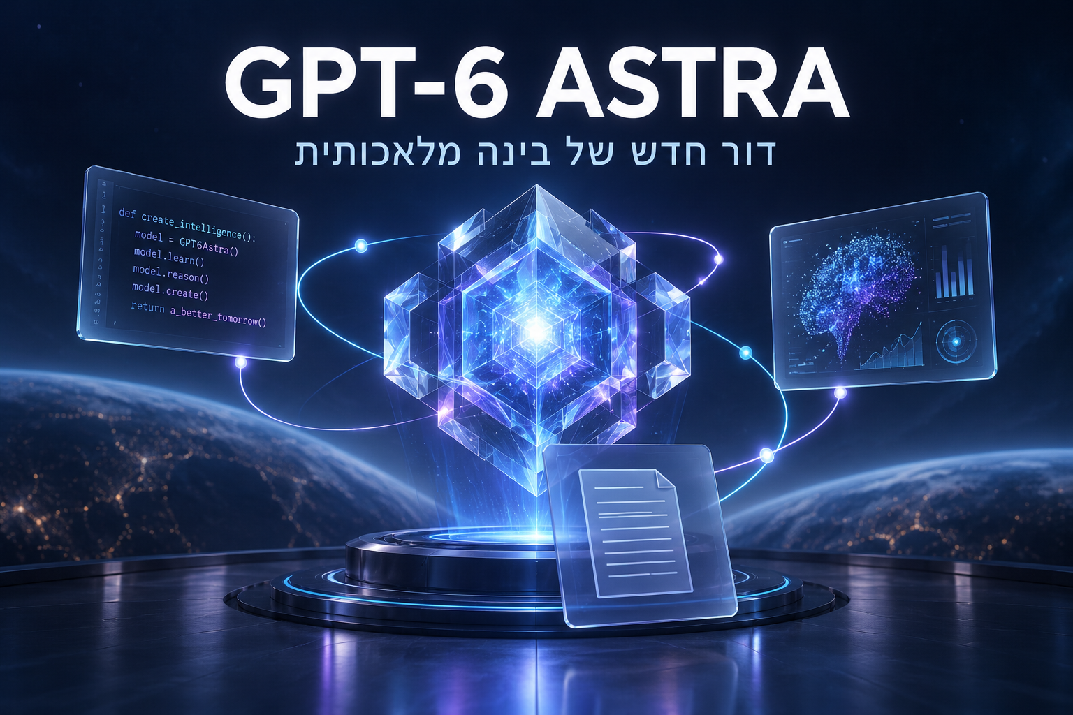 🚀 GPT-6 ASTRA: הבינה המלאכותית מתקדמת לביצוע משימות מורכבות